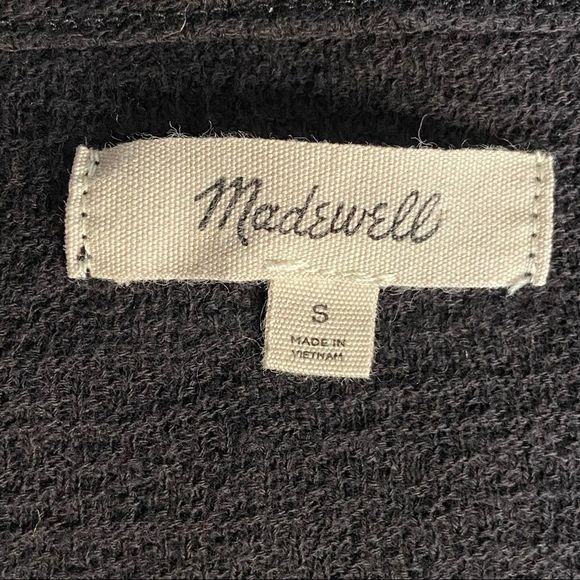 MADEWELL Long Sleeve Side-Tie Top Size Small - Picture 6 of 7